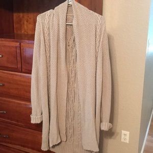 Cream cardigan